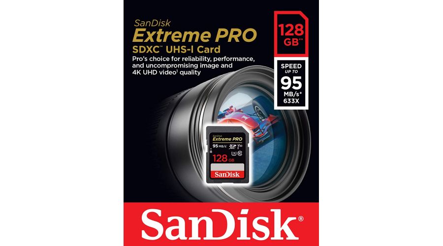 Карта памяти sandisk extreme pro 128 гб